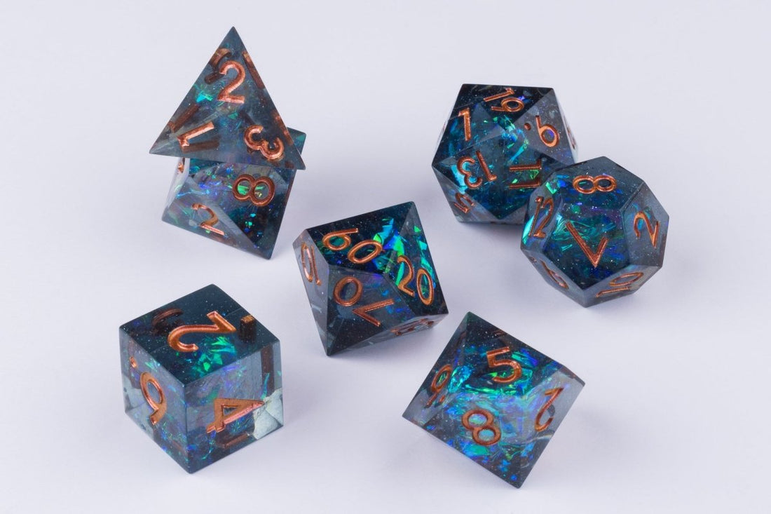 Touch Of Darkness Dnd Dice Set - Roll With Advantage