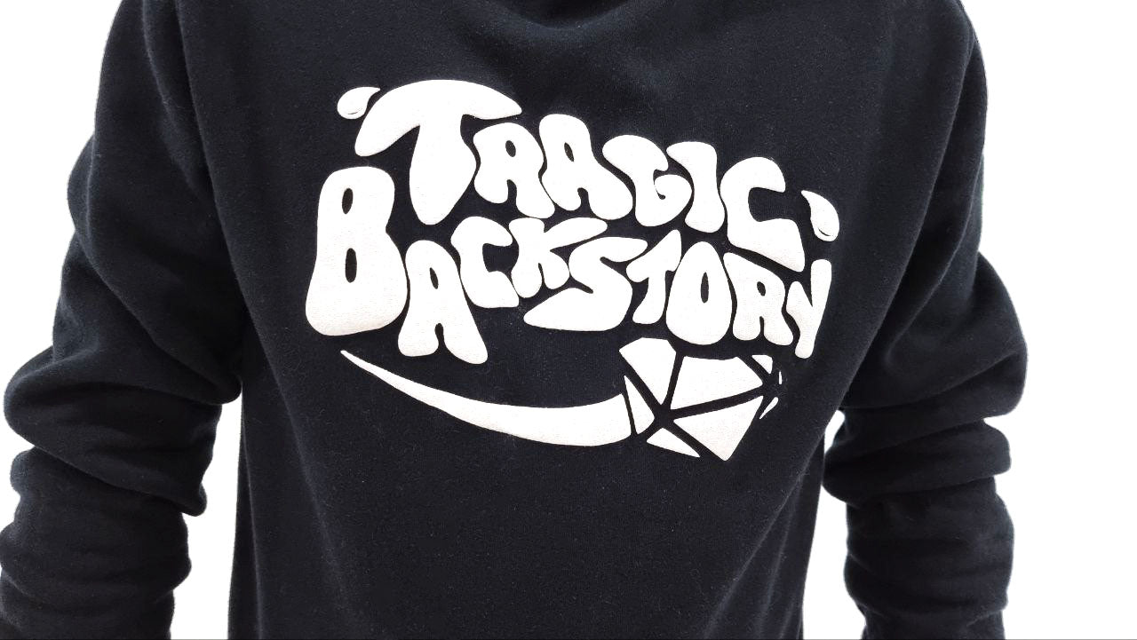 RWA Hoodie 2024: Tragic Backstory Puff Print