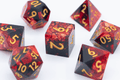 Vengeful Spirit Sharp Edge Dnd Dice Set - Roll With Advantage