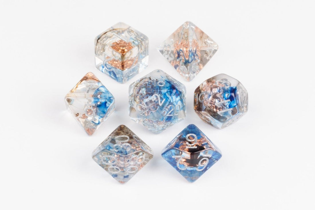 Warlock's Eye Dnd Dice Set - Roll With Advantage