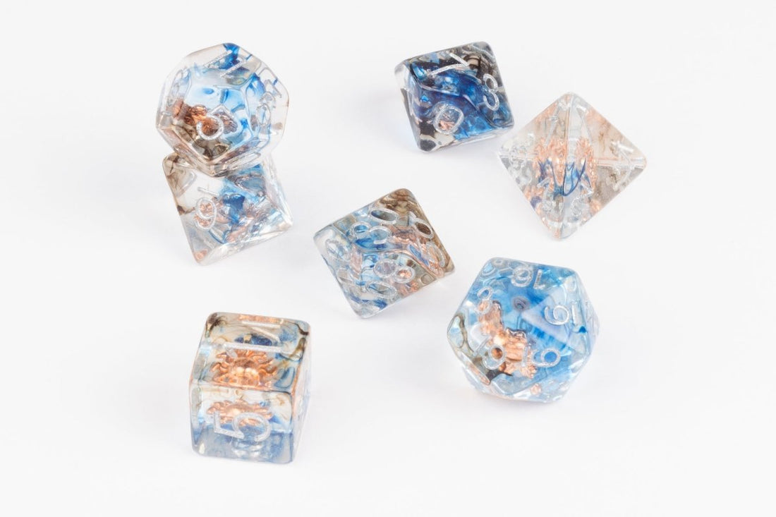 Warlock's Eye Dnd Dice Set - Roll With Advantage