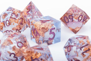 Wishing Well Liquid Core Dnd Dice Set - Roll With Advantage