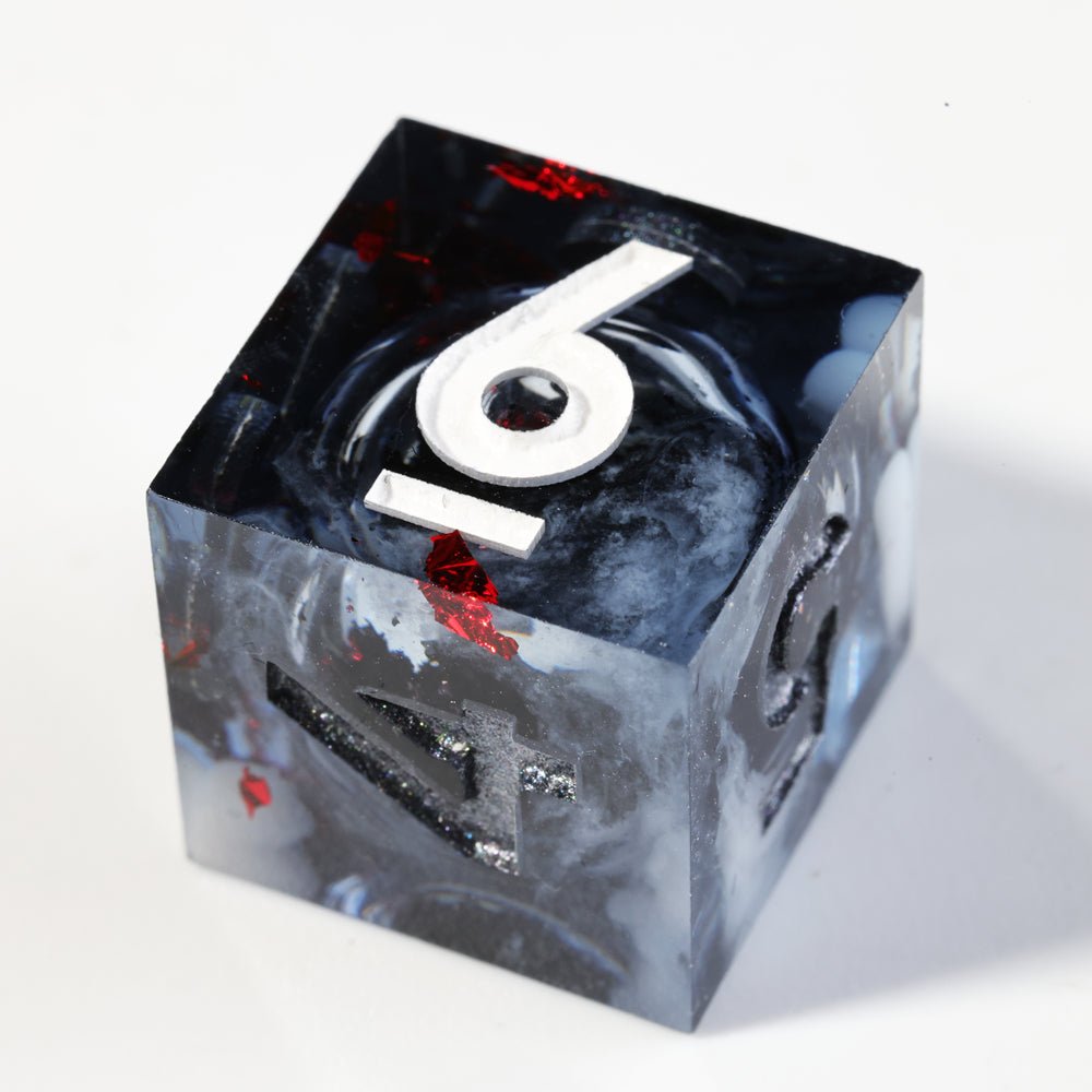 Wormhole Sharp Edge Dnd Dice Set - Roll With Advantage