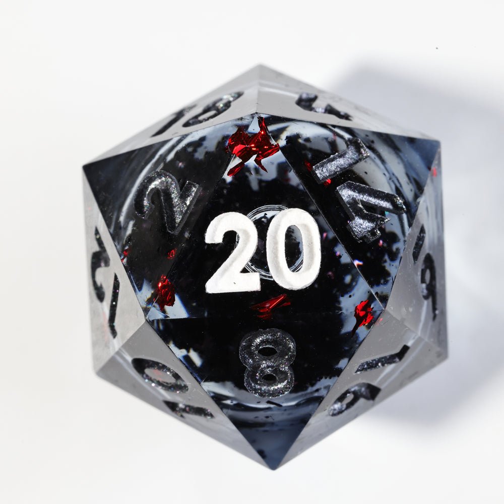 Wormhole Sharp Edge Dnd Dice Set - Roll With Advantage