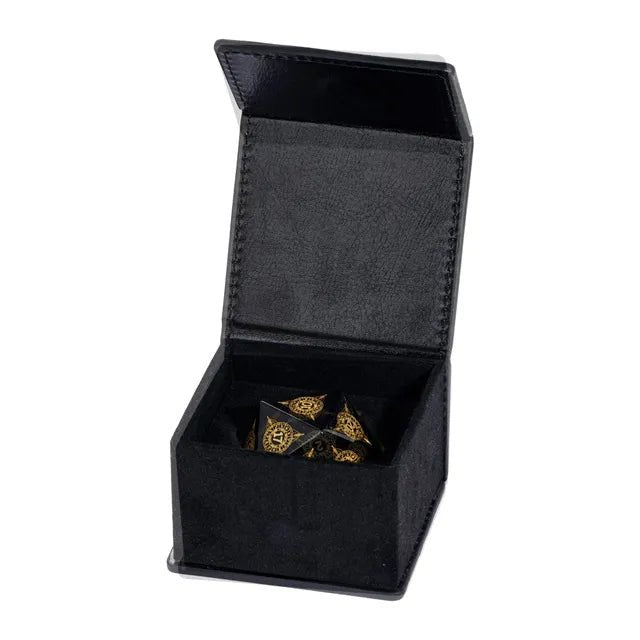 Zodiac Blue Sandstone and Glass 35mm Oversized D20 - Roll With Advantage