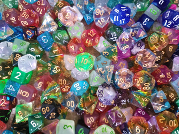 250g Bulk Assorted Dice