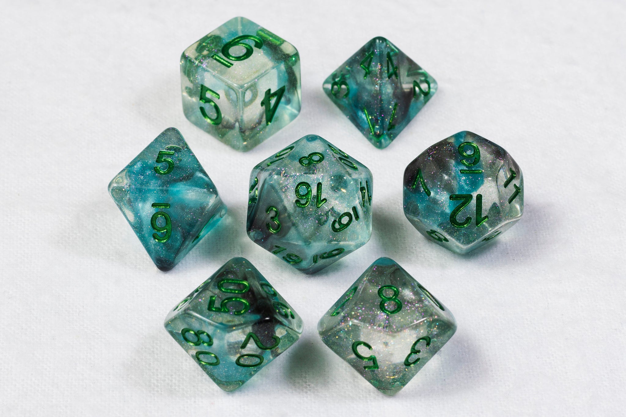 Cyberspace Polyhedral Dice Set