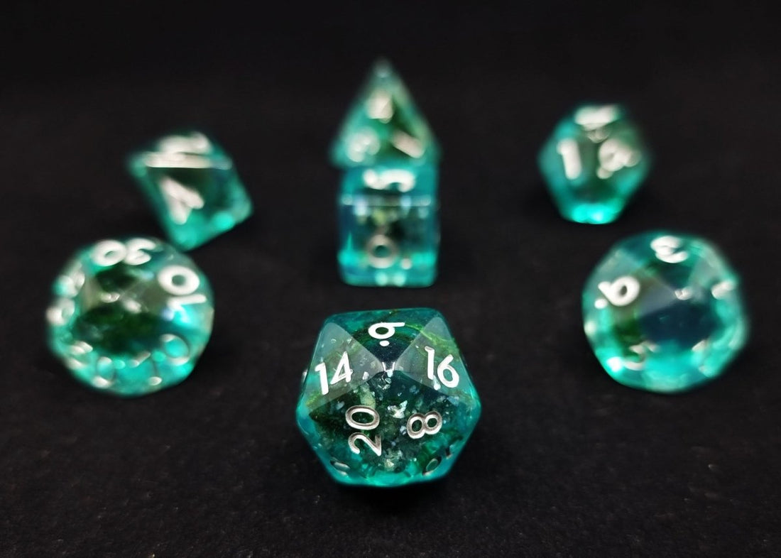 Abyssal Dnd Dice Set - Roll With Advantage