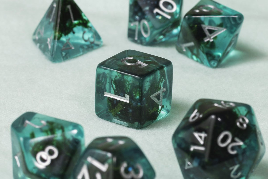 Abyssal Dnd Dice Set - Roll With Advantage