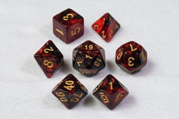 Brimstone Dnd Dice Set - Roll With Advantage
