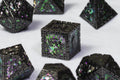 Courting Intrigue Dnd Metal Dice Set - Roll With Advantage