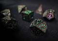 Courting Intrigue Dnd Metal Dice Set - Roll With Advantage