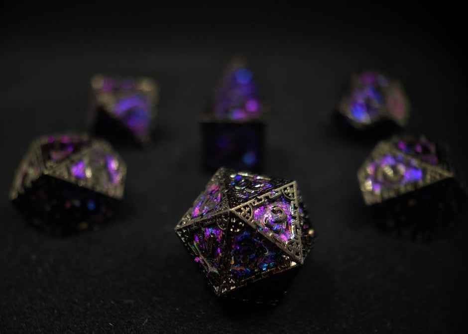 Metal Dice | Metal DnD Dice Sets | Metal D&D Dice Collection
