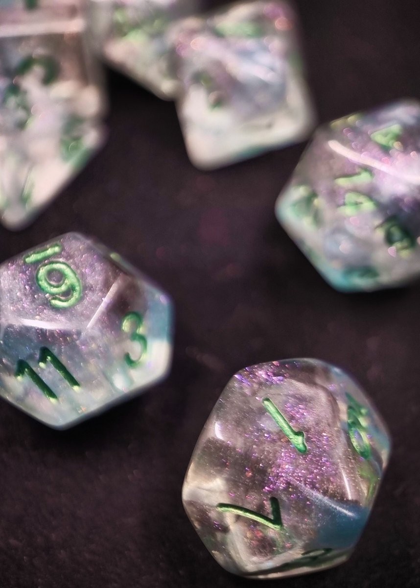 Cyberspace Dnd Dice Set - Roll With Advantage