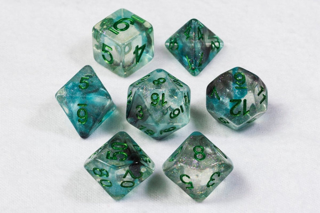 Cyberspace Dnd Dice Set - Roll With Advantage