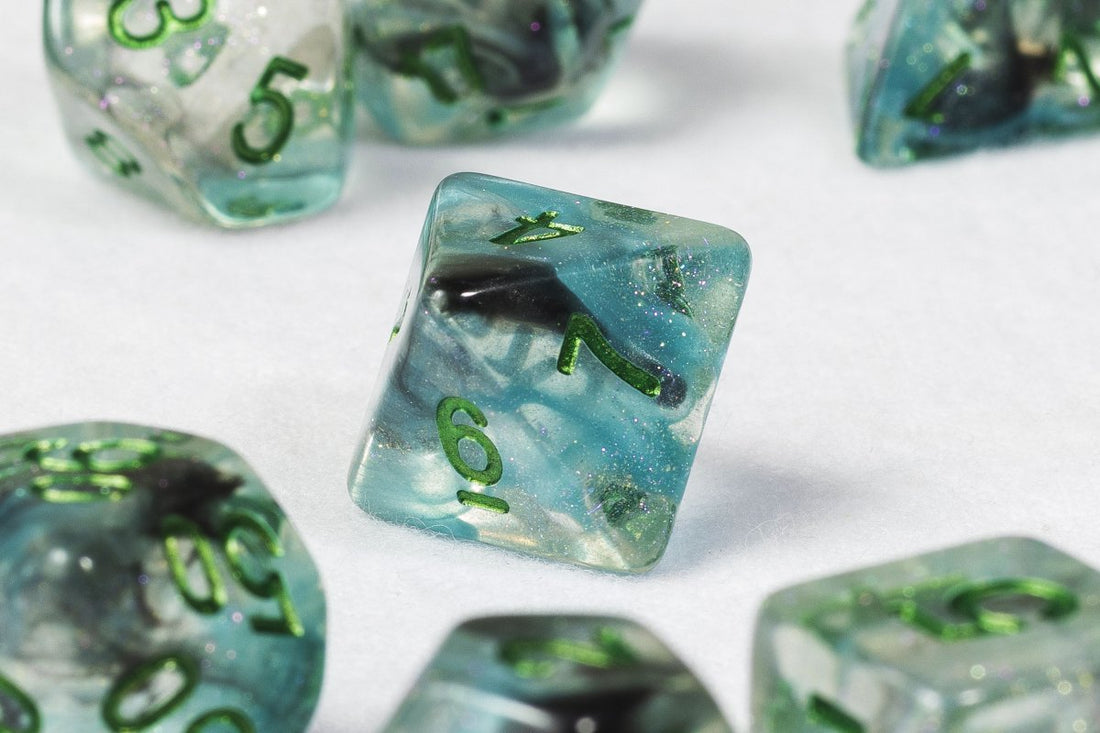 Cyberspace Dnd Dice Set - Roll With Advantage