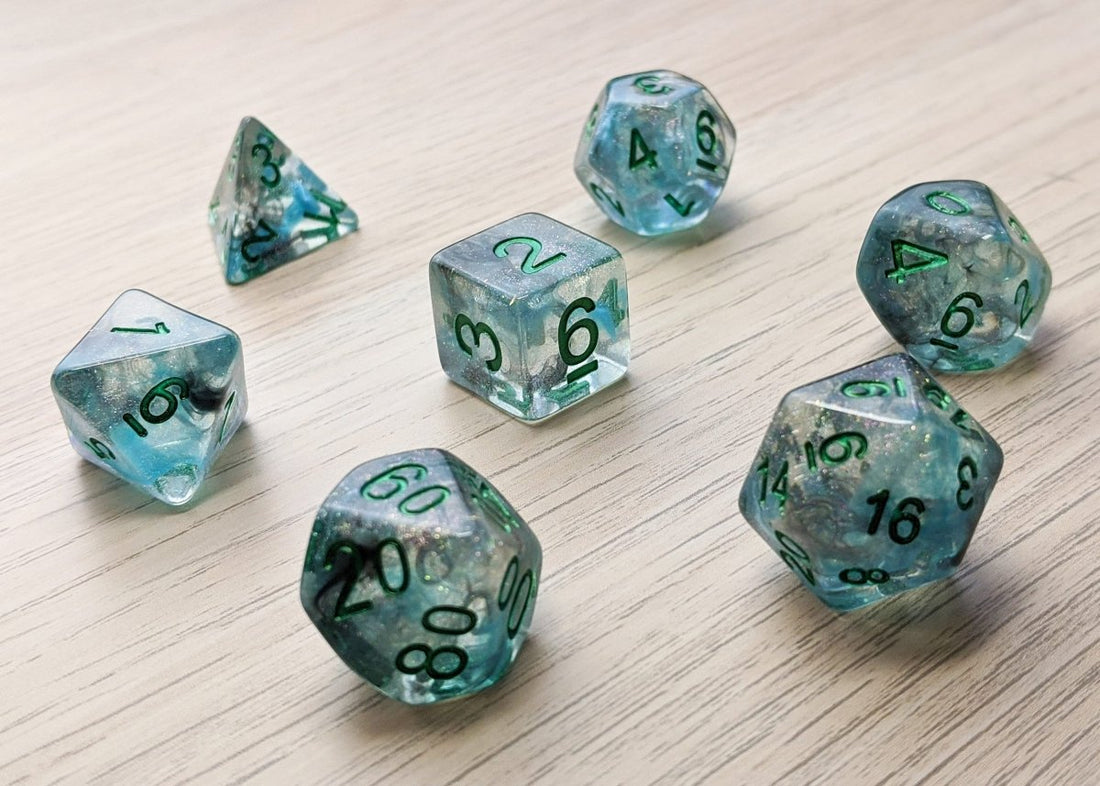 Cyberspace Dnd Dice Set - Roll With Advantage