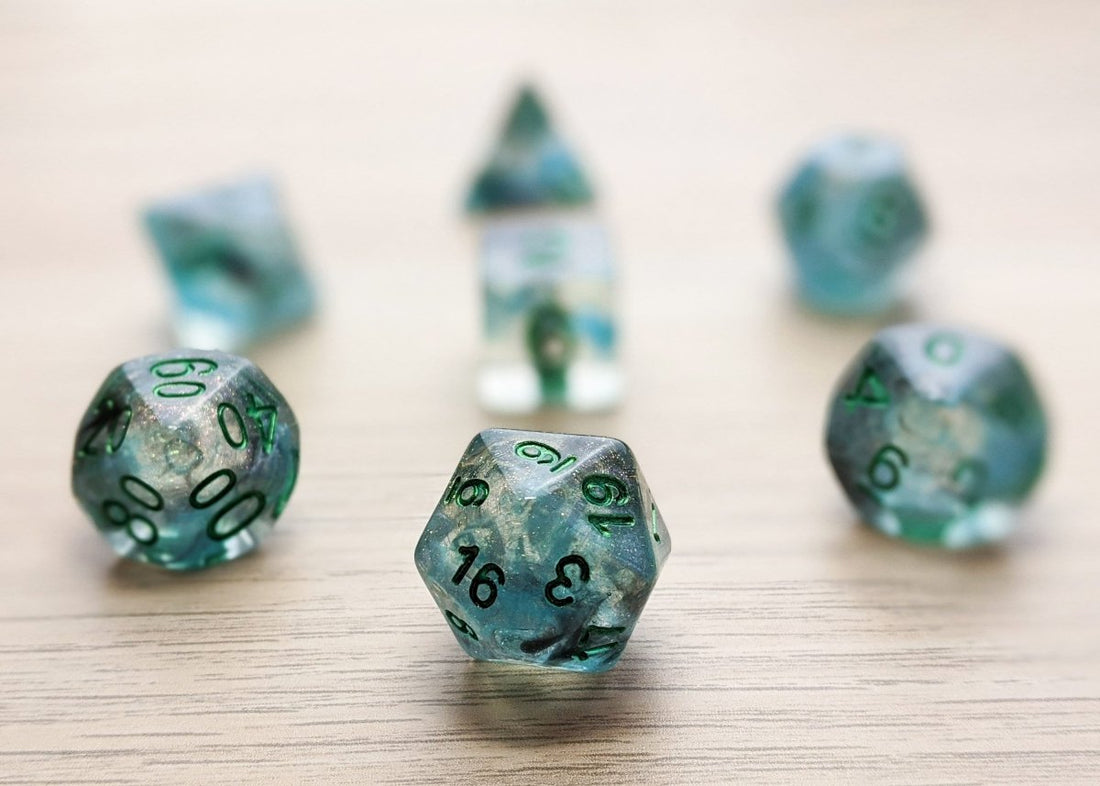 Cyberspace Dnd Dice Set - Roll With Advantage