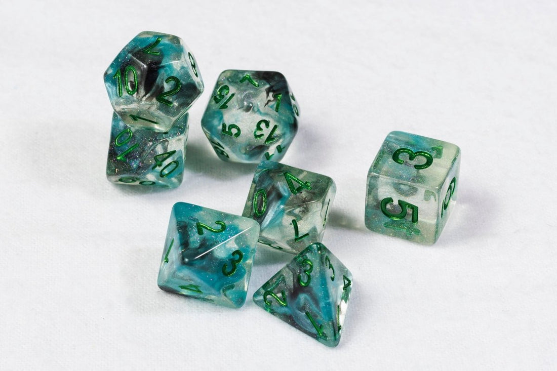 Cyberspace Dnd Dice Set - Roll With Advantage