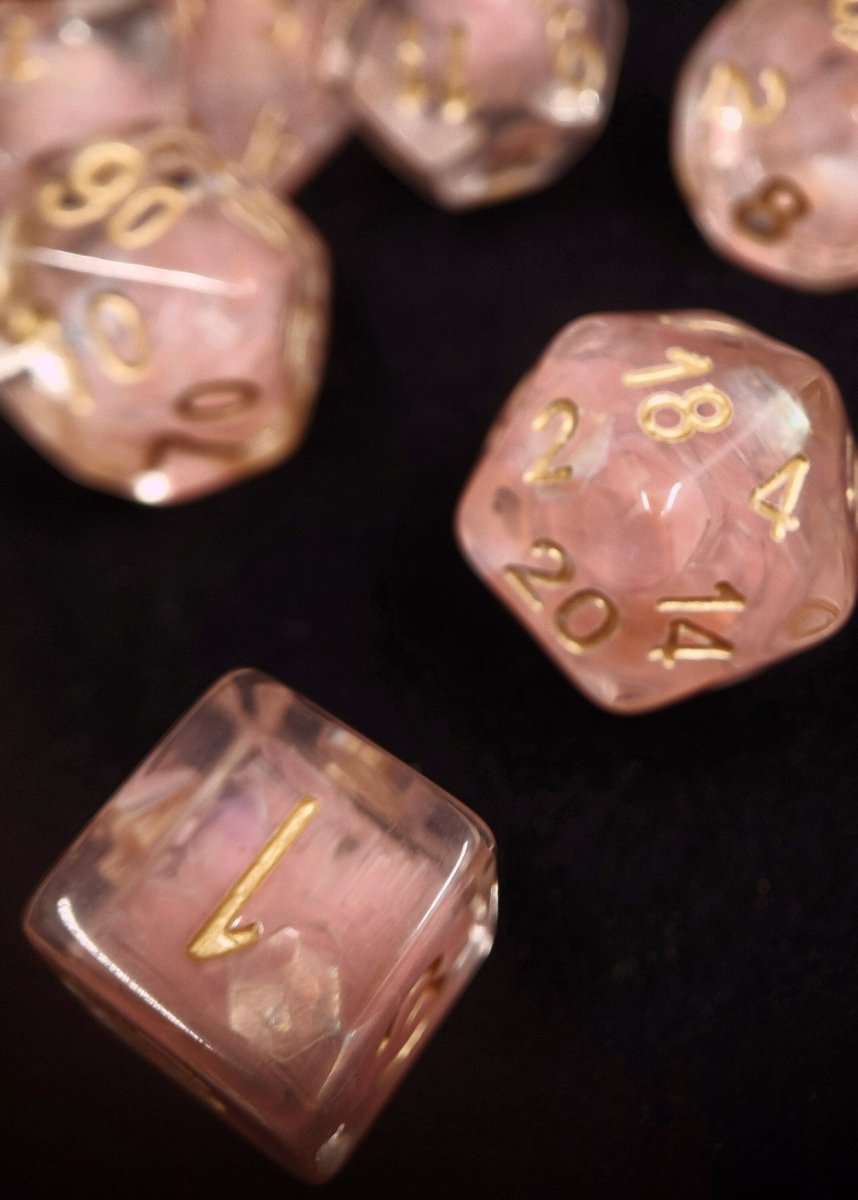 Dreamscape Dnd Dice Set - Roll With Advantage