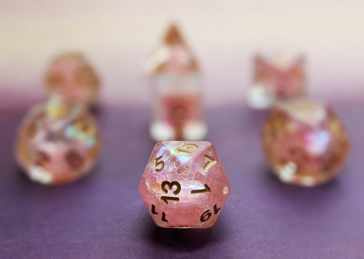 Dreamscape Dnd Dice Set - Roll With Advantage