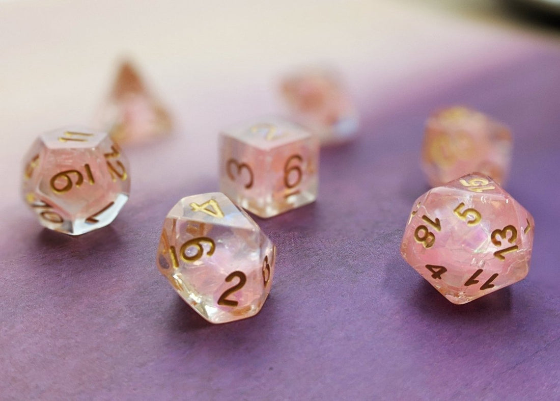Dreamscape Dnd Dice Set - Roll With Advantage