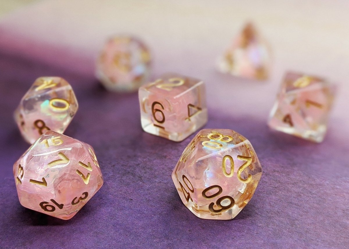 Dreamscape Dnd Dice Set - Roll With Advantage