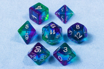 Enchanted Lagoon Dnd Dice Set - Roll With Advantage