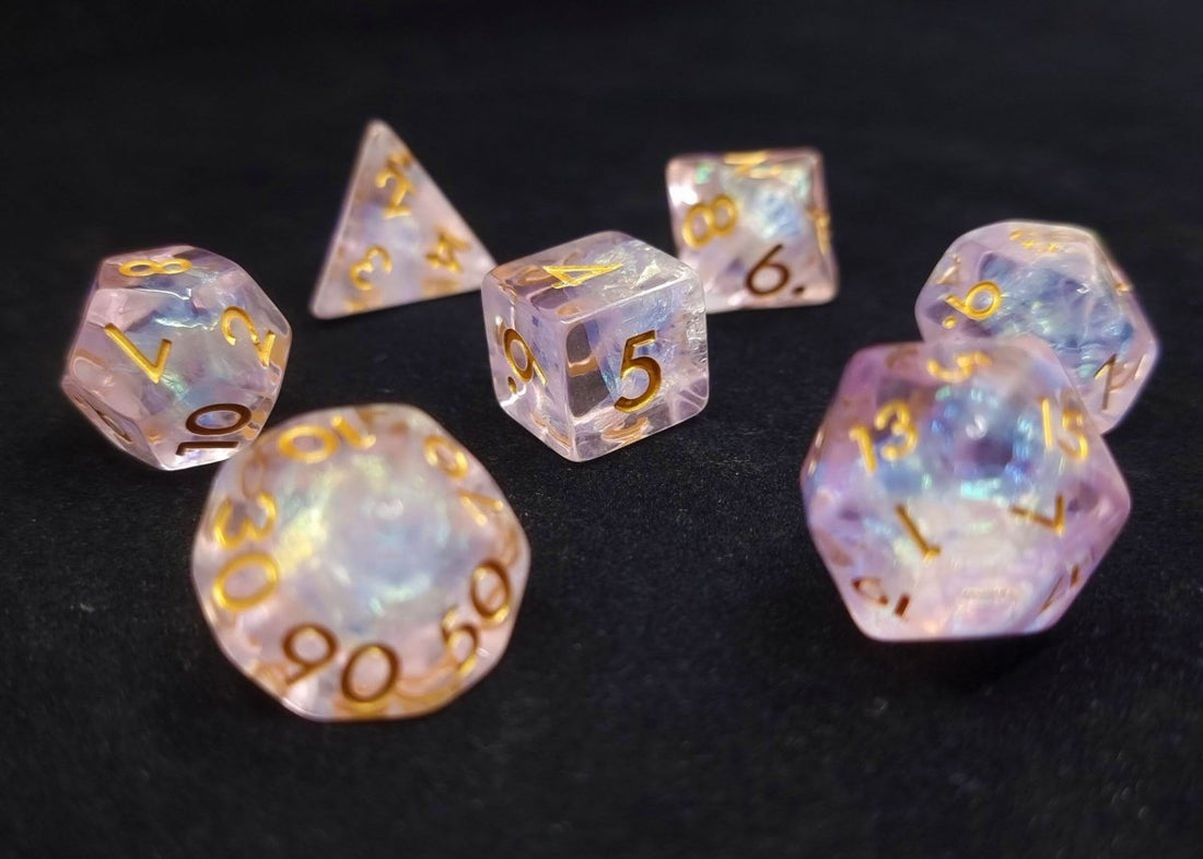 Glimmer of Hope Dnd Dice Set - Roll With Advantage