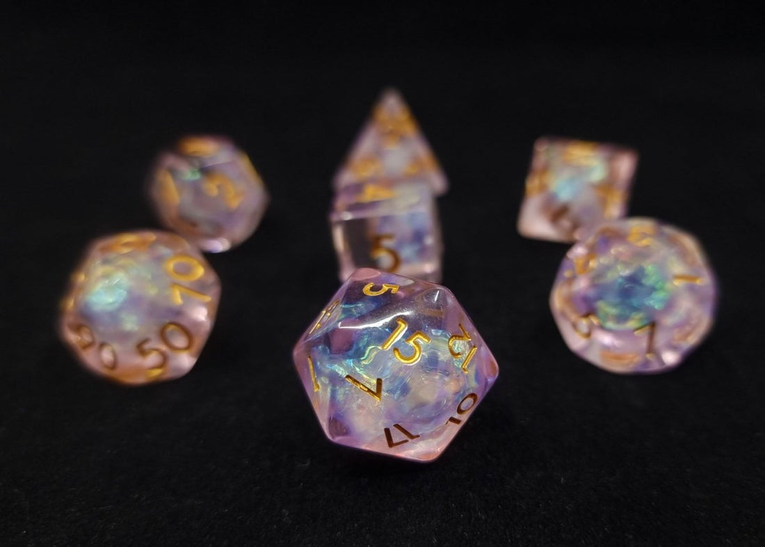 Glimmer of Hope Dnd Dice Set - Roll With Advantage