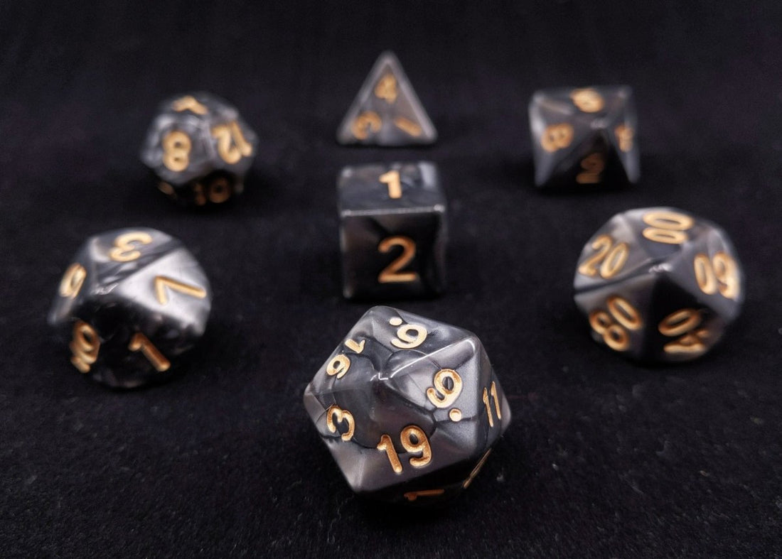 Gone Rogue Dnd Dice Set - Roll With Advantage