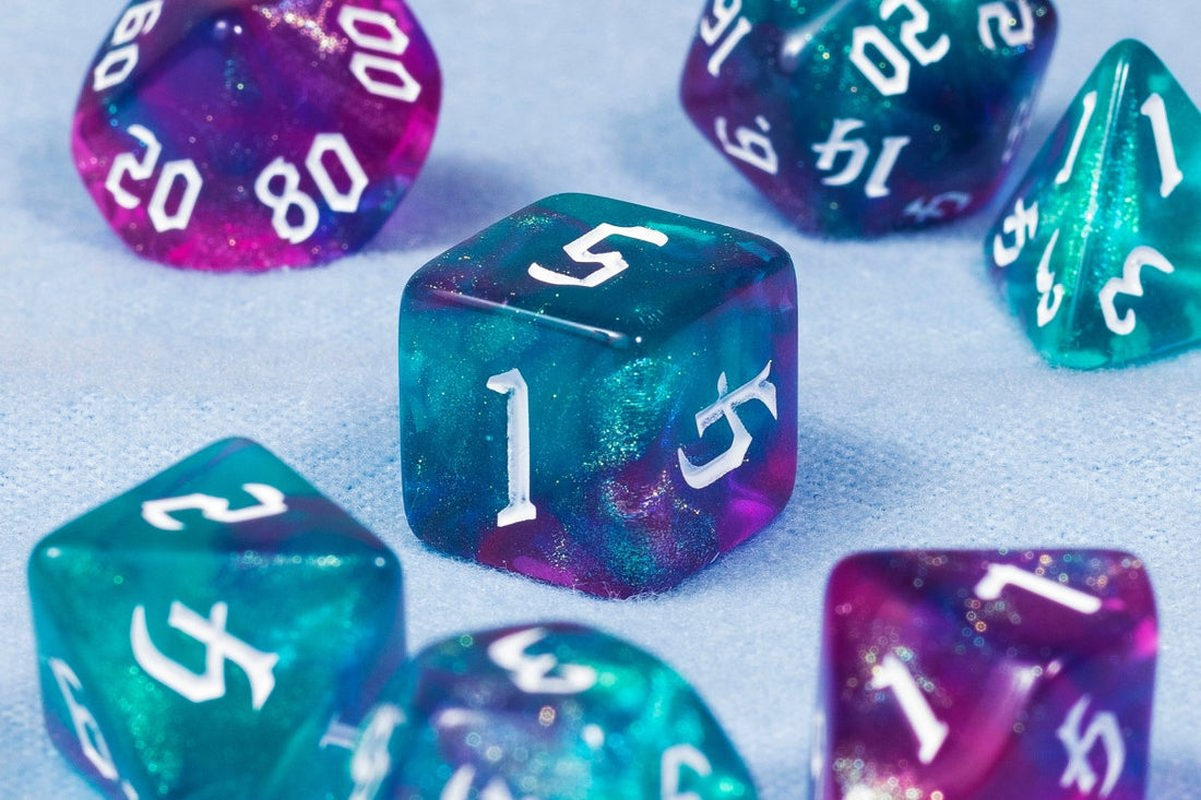 Magic Wand Dnd Dice Set - Roll With Advantage