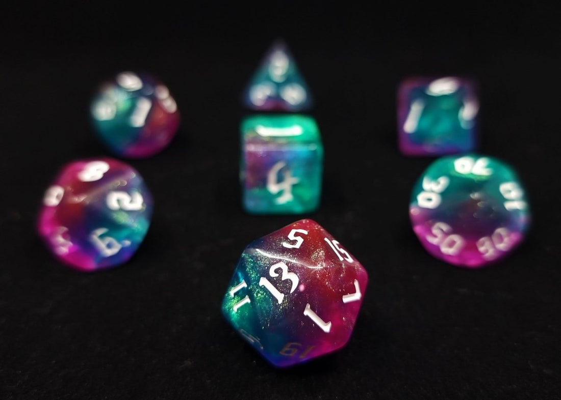 Magic Wand Dnd Dice Set - Roll With Advantage