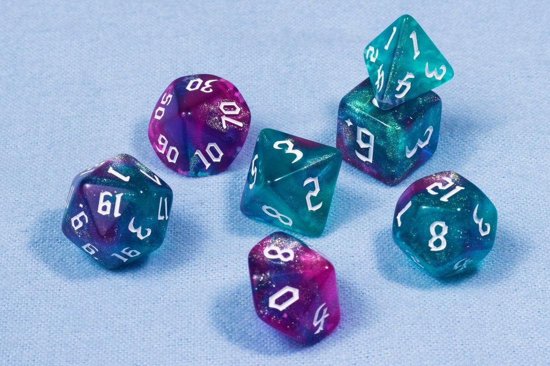 Magic Wand Dnd Dice Set - Roll With Advantage