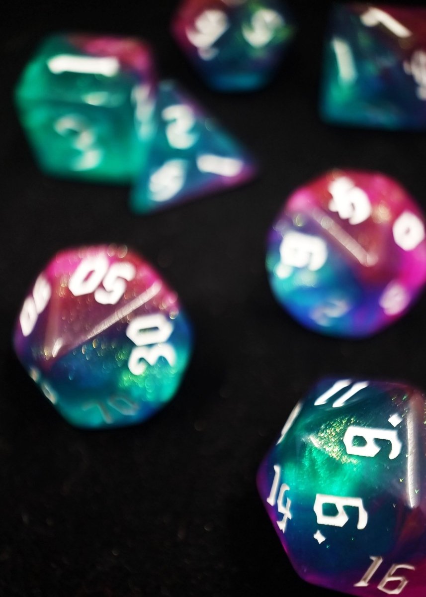 Magic Wand Dnd Dice Set - Roll With Advantage