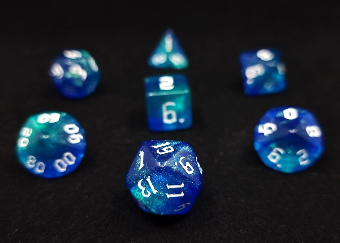 Meteor Storm Dnd Dice Set - Roll With Advantage