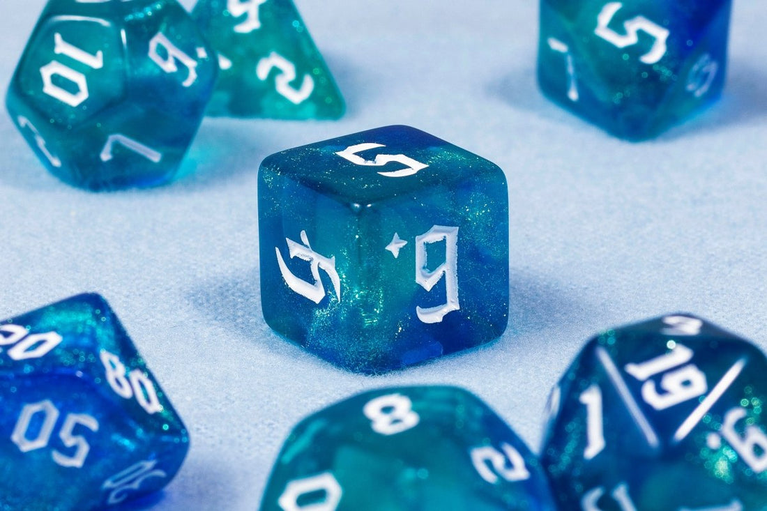 Meteor Storm Dnd Dice Set - Roll With Advantage