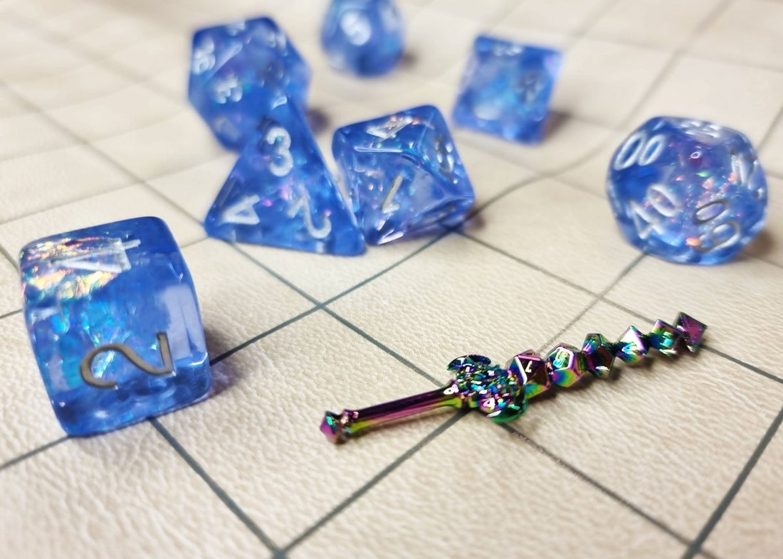 Mini Dice Sword - Dark Silver - Roll With Advantage