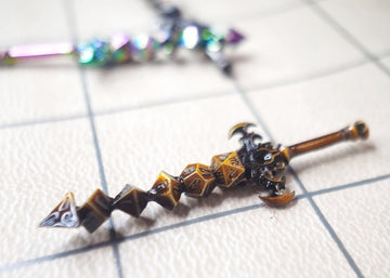 Mini Dice Sword - Golden Bronze - Roll With Advantage