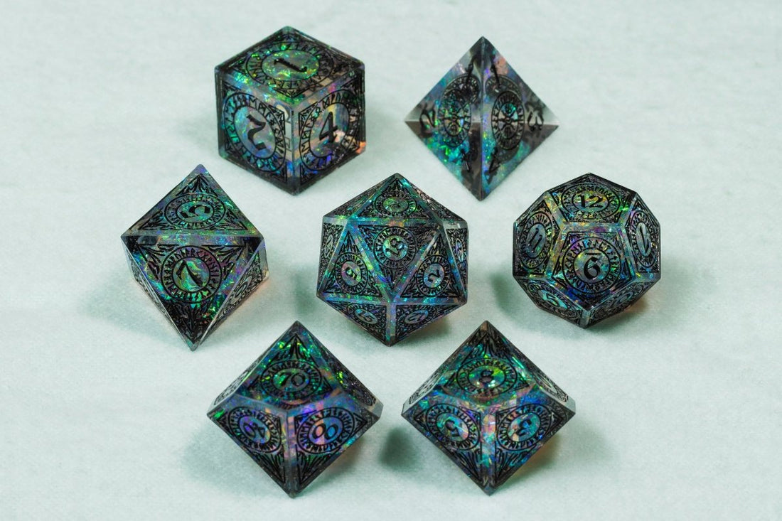 Odins Eye Norse Viking Inspired Dnd Dice Set - Roll With Advantage