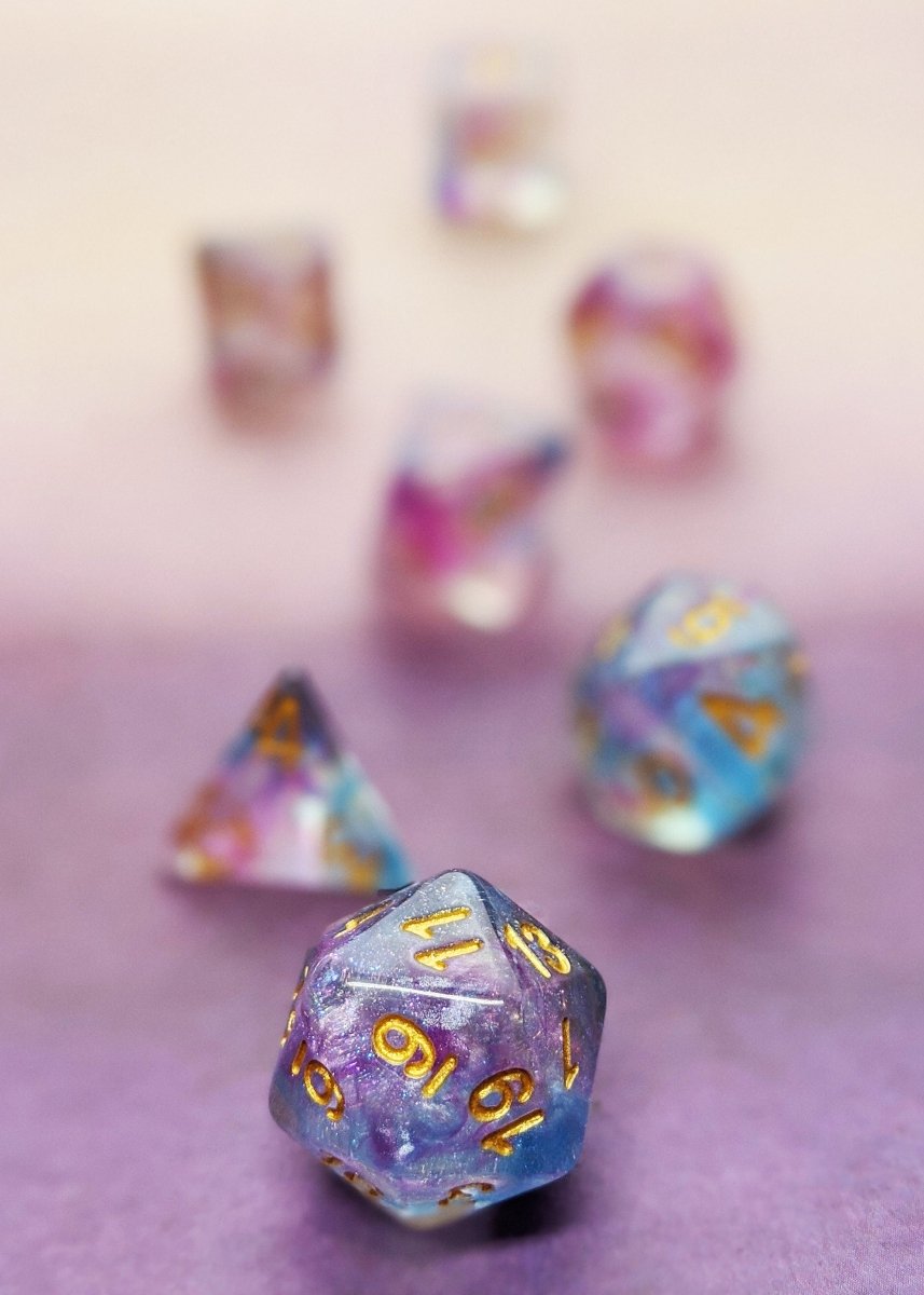 Orion Nebula Dnd Dice Set - Roll With Advantage