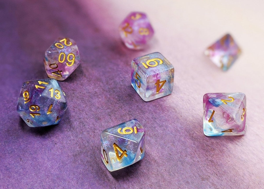 Orion Nebula Dnd Dice Set - Roll With Advantage