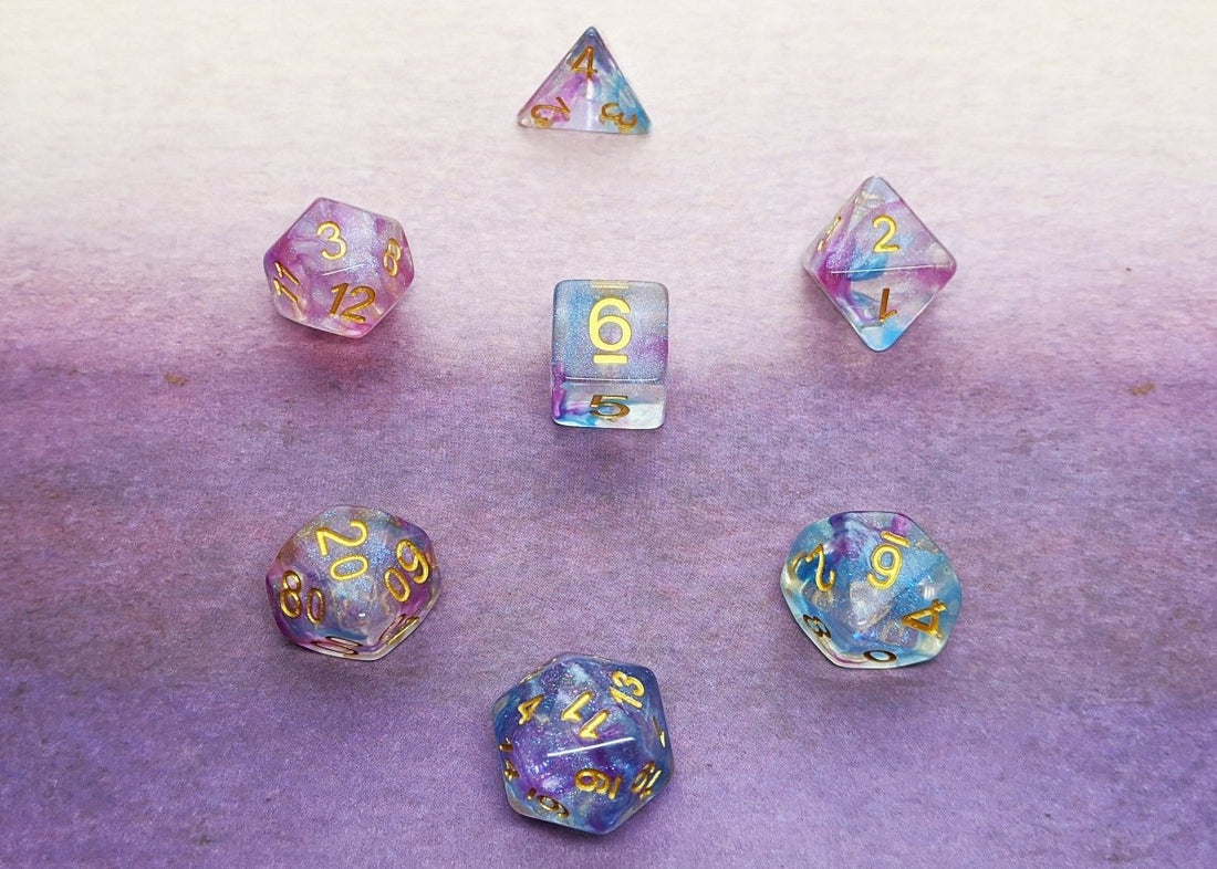 Orion Nebula Dnd Dice Set - Roll With Advantage