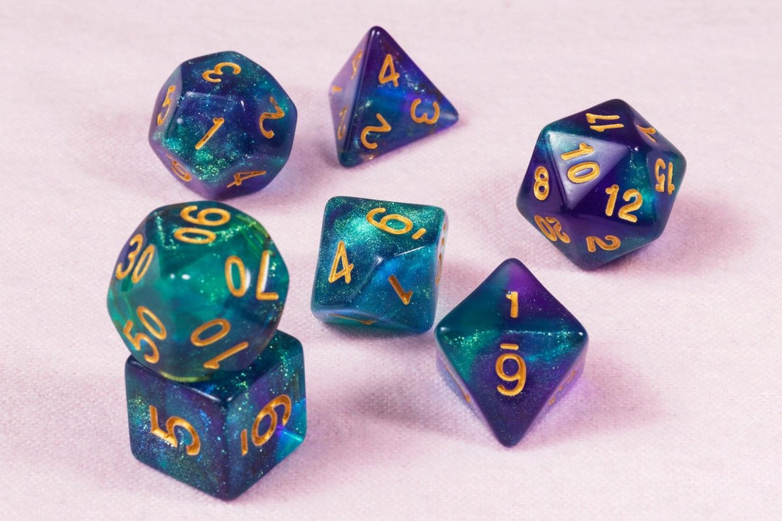 Sea of Stars Dnd Dice Set - Roll With Advantage