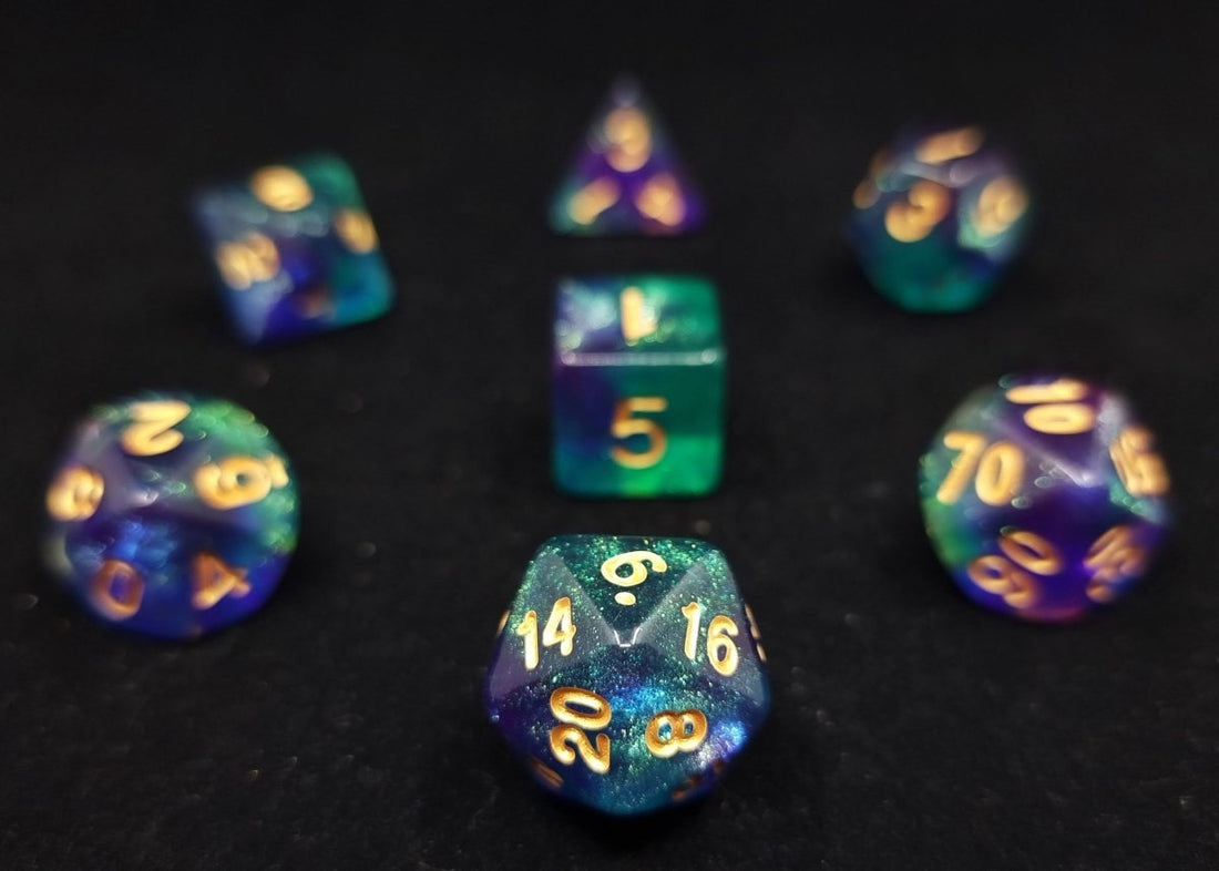 Sea of Stars Dnd Dice Set - Roll With Advantage