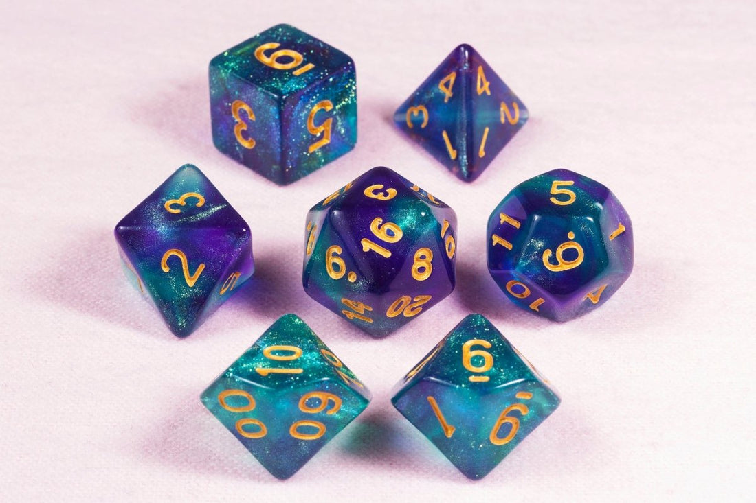 Sea of Stars Dnd Dice Set - Roll With Advantage