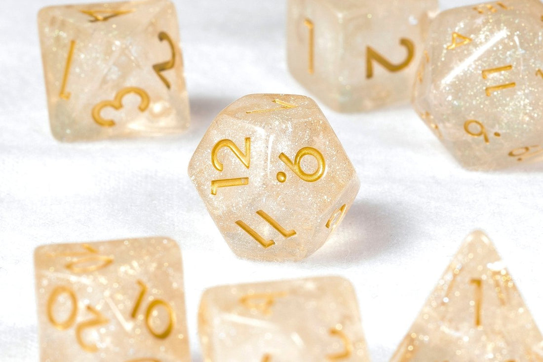 Stardust Dnd Dice Set - Roll With Advantage