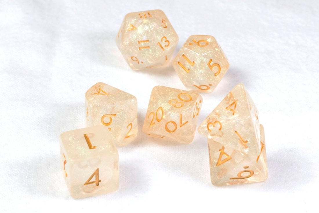 Stardust Dnd Dice Set - Roll With Advantage