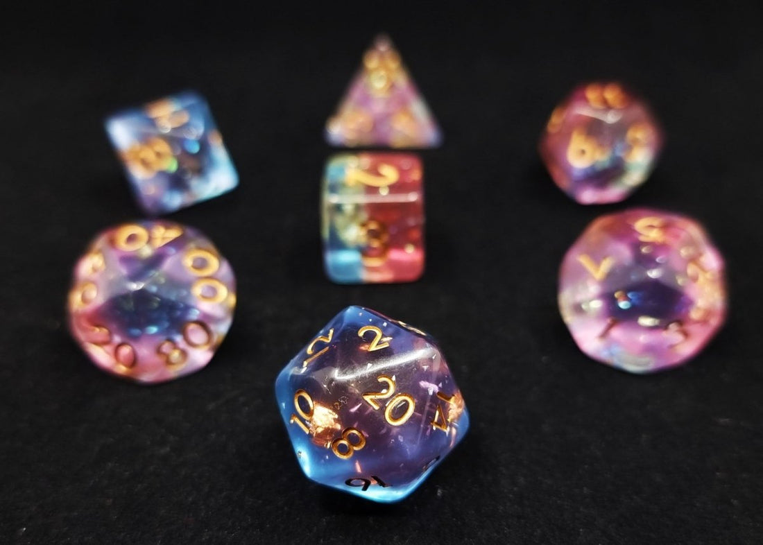 Stratosphere Dnd Dice Set - Roll With Advantage