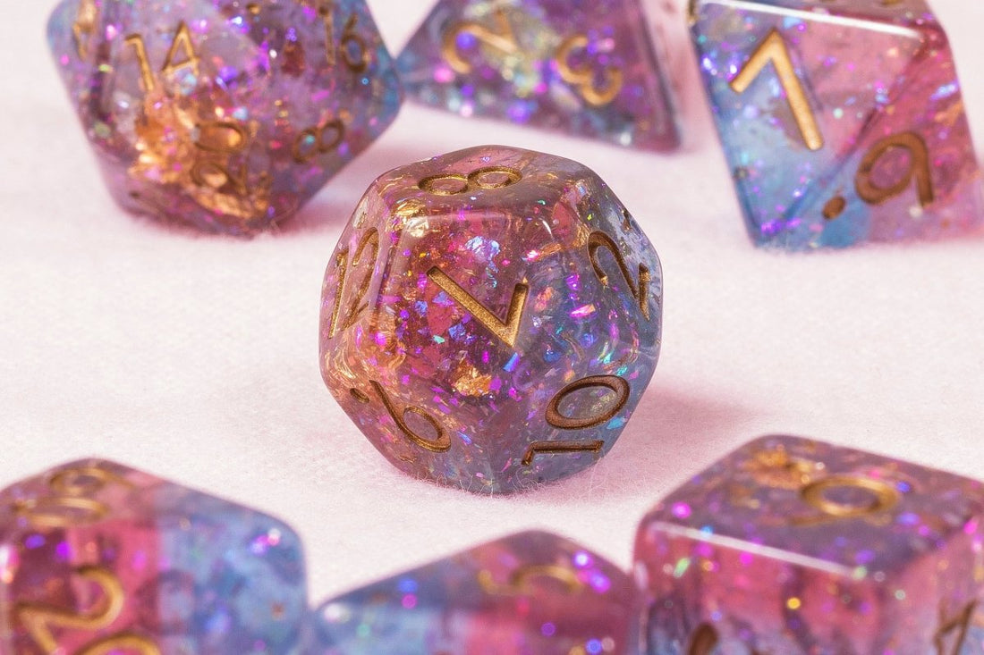 Stratosphere Dnd Dice Set - Roll With Advantage
